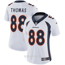 Demaryius Thomas Denver Broncos Womens Limited White Jersey Bestplayer